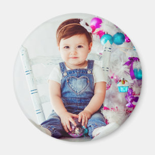 baby photo magnet