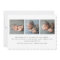 Baby Photo Modern Birth Announcement Card