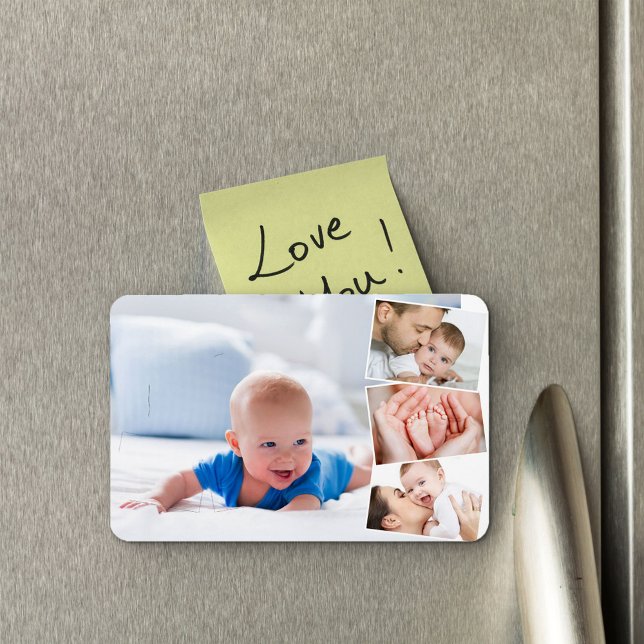 Baby Photo Picture Montage Magnet (Creator Uploaded)