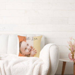 Baby Photo template "Little Love" Cushion