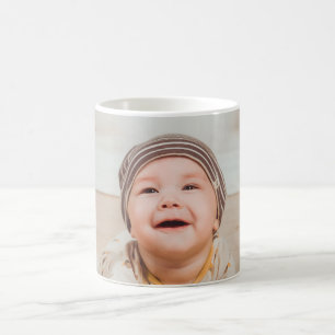 Baby Photo with Custom Name Keepsake Coffee Mug