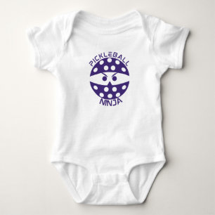 Baby Pickleball ninja! For future pickleball star Bodysuit