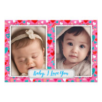 Baby Picture Frame, Photo Collage Keepsake