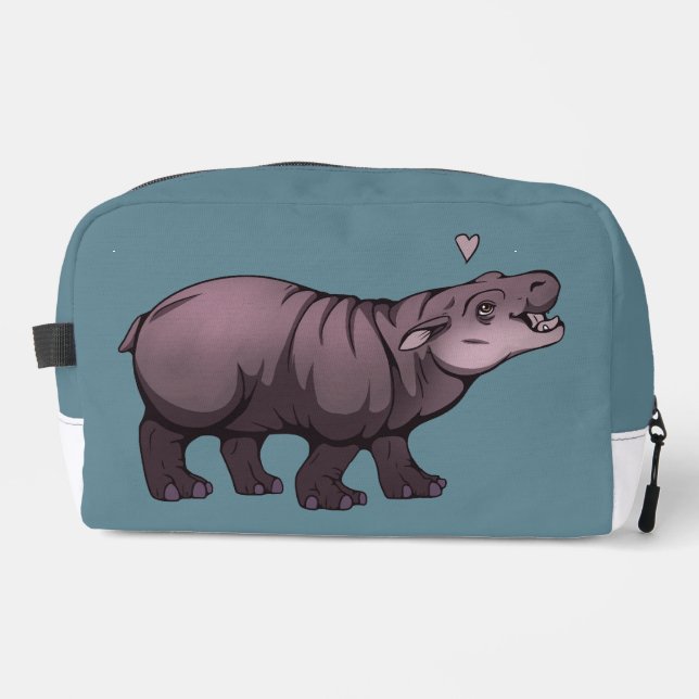 Baby Pigmy Hippo Dopp Kit (Front)