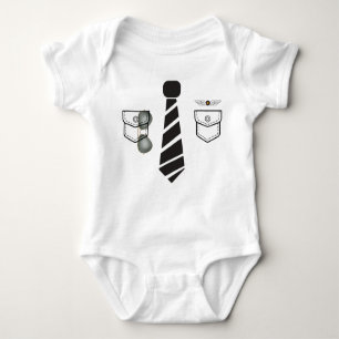 Baby Pilot Uniform Bodysuits Unisex