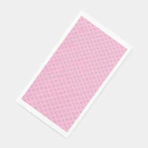 Baby Pink Basketweave Lattice Tone Napkin