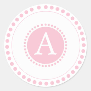 Baby Pink -Personalised envelope seals