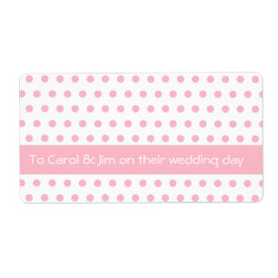 Baby Pink Polkadot Pattern