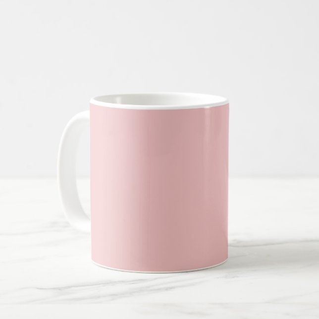  Baby pink (solid colour)  Coffee Mug (Front Left)