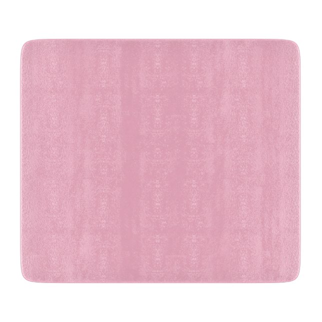 Baby pink solid colour cutting board (Front)