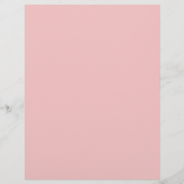  Baby pink (solid colour) Flyer (Front)