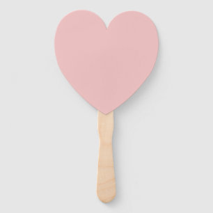  Baby pink (solid colour)  Hand Fan