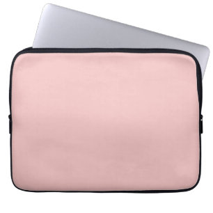  Baby pink (solid colour)  Laptop Sleeve