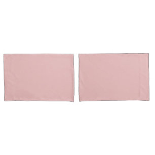  Baby pink (solid colour)  Pillowcase