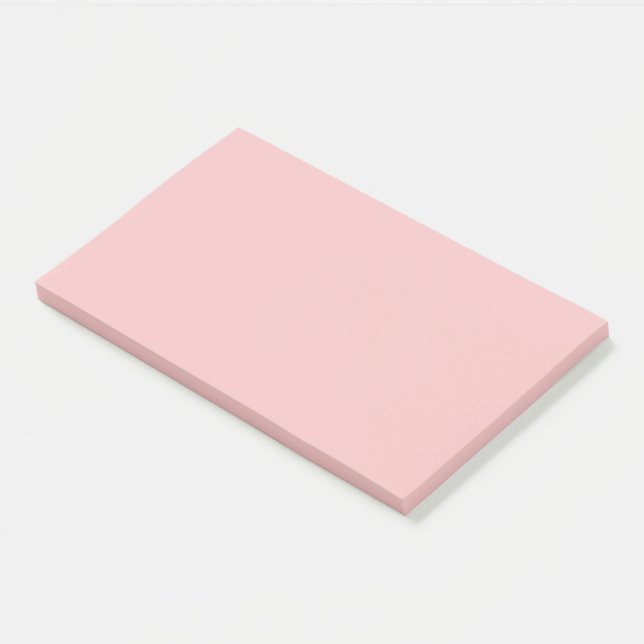 Baby pink (solid colour)  post-it notes (Angled)
