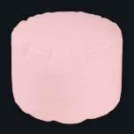 Baby Pink Solid Colour Pouf<br><div class="desc">Baby Pink Solid Colour</div>