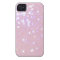 Baby Pink/White Glitter iPhone 4 Cover