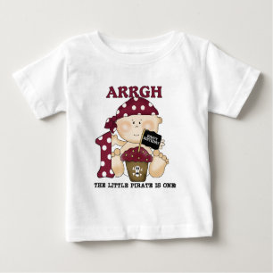 Baby Pirate 1st Birthday Tshirts and Gifts