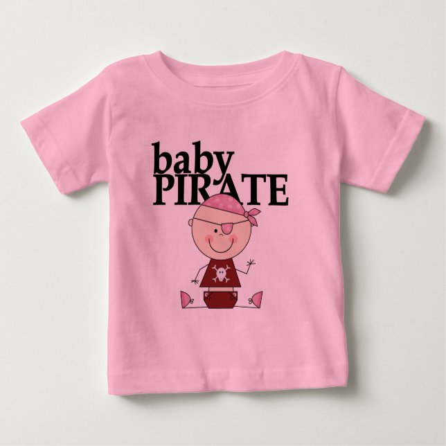 Baby Pirate - Girl Tshirts and Gifts (Front)