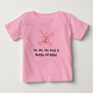 Baby Pirate Needs Milk Baby T-Shirt