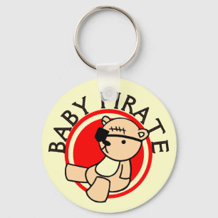 Baby Pirate T-shirts and Gifts Key Ring