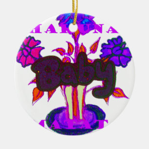 Baby plant Hakuna Matata gifts.png Ceramic Tree Decoration