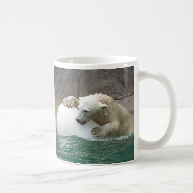 Baby Polar Bear Coffee Mug (Right)