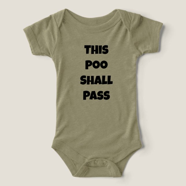 Baby Poo Onsie (Design Front)