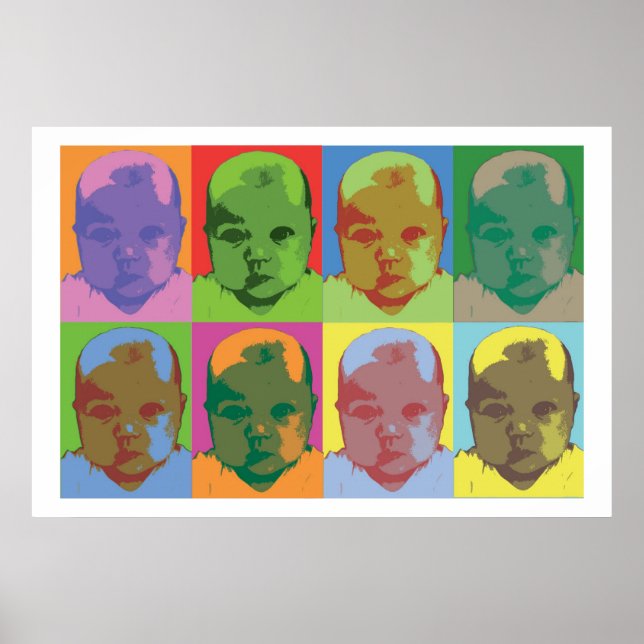 Baby Pop Art Poster (Front)