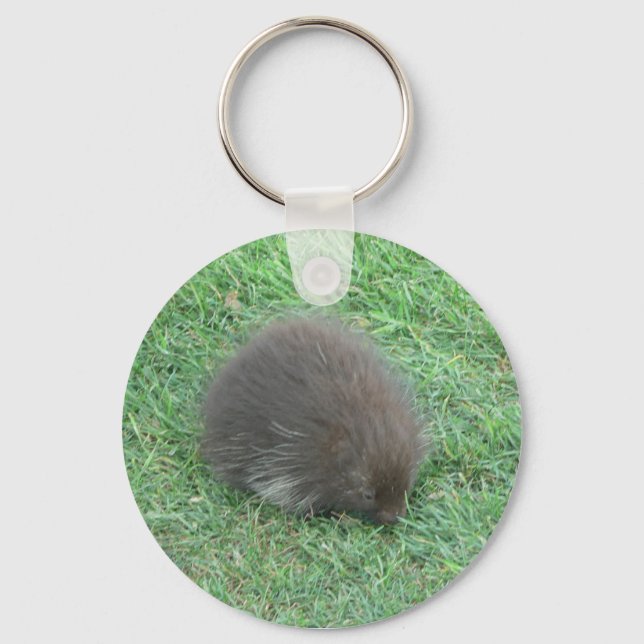 Baby Porcupine Key Ring (Front)