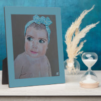 Baby Portrait Painting by Alfred Fox