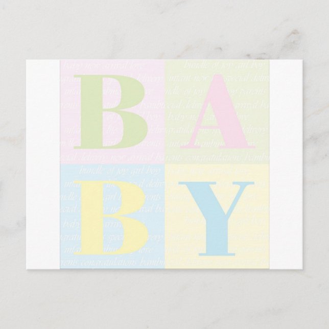 Baby Postcard (Front)