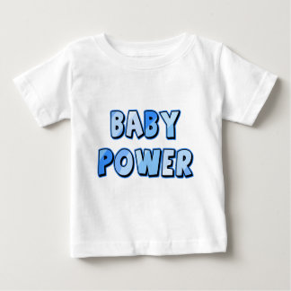 BABY POWER in Blue Baby T-Shirt