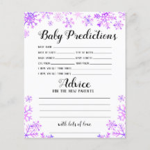 Baby Predictions & Advice - Baby It's Cold Outside