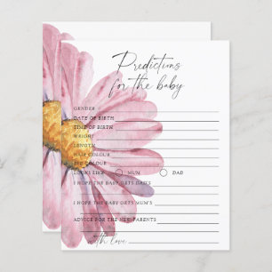 Baby predictions and advice - daisy