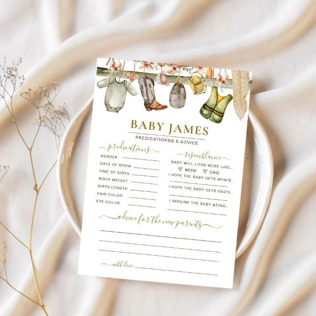 Baby Predictions Reel Excited Fishing Shower Game (Creator Uploaded)