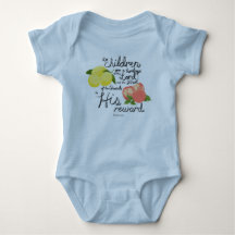 Baby Pretty Psalms 127:3 Blessing 