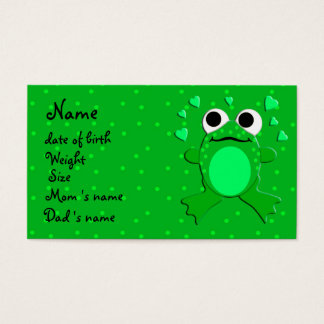 baby  profile card (customisable )
