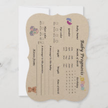 Baby Prognosis Gender Reveal Party/Baby Shower