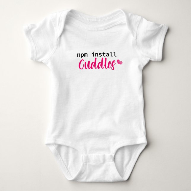 Baby programmer bodysuit (Front)