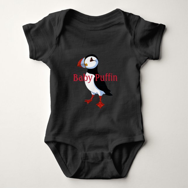 Baby Puffin Baby Bodysuit (Front)