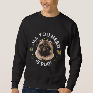Baby Pug Classic T-Shirt 185 Sweatshirt