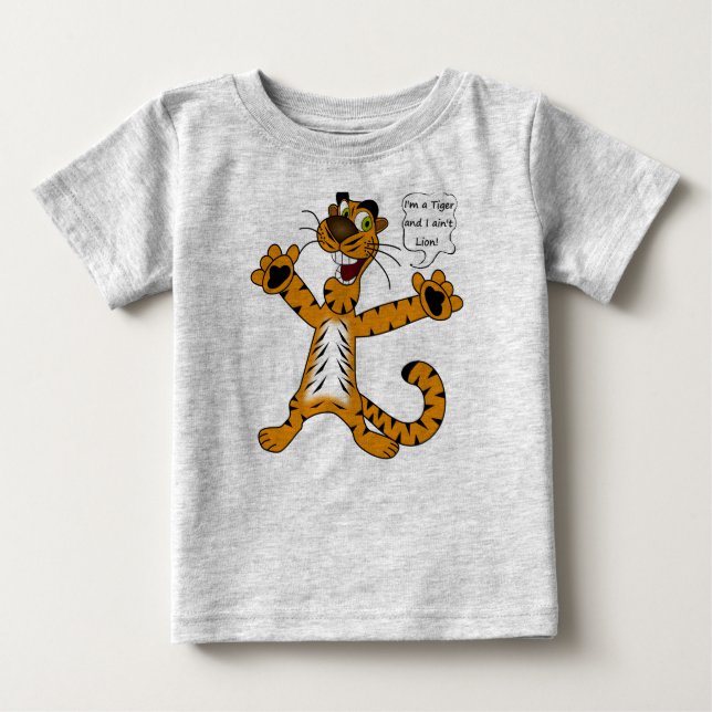 Baby Pun Tiger Shirt (Front)