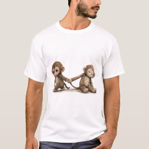 Baby Punch Monkey T-Shirt – Lonely Punch Monkey Cu