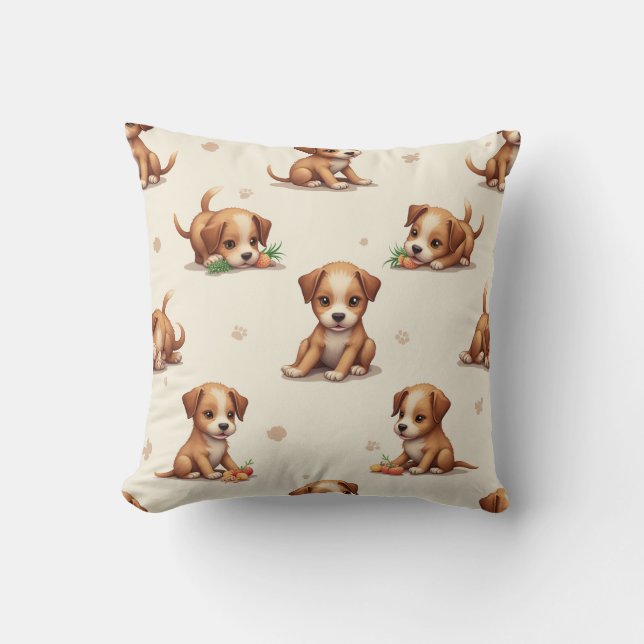  baby puppy pillow cushion (Front)