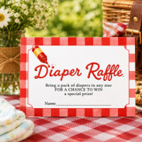 Baby-Q Diaper Raffle Insert Card