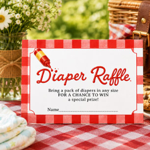 Baby-Q Diaper Raffle Insert Card