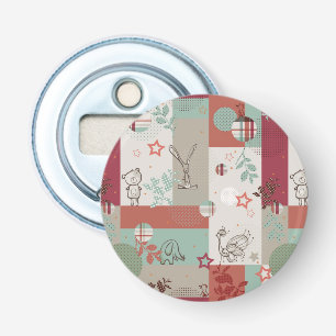 Baby Quilt Pattern 2 Bottle Opener