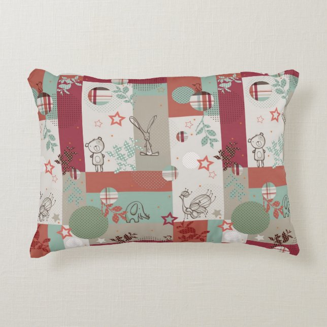 Baby Quilt Pattern 2 Decorative Cushion (Front)