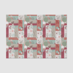 Baby Quilt Pattern 2 Tissue Paper